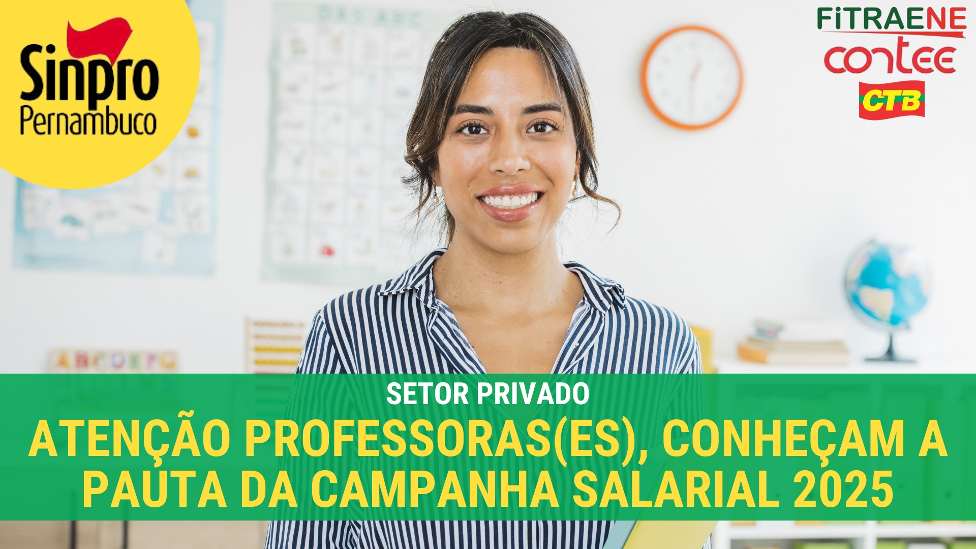ATENÇÃO PROFESSORAS(ES), CONHEÇAM A PAUTA DA CAMPANHA SALARIAL 2025